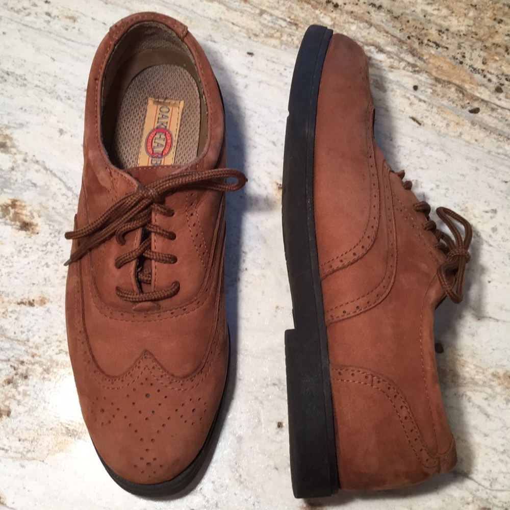 Oak Harbor Genuine Leather Suede Oxford Sz. 11